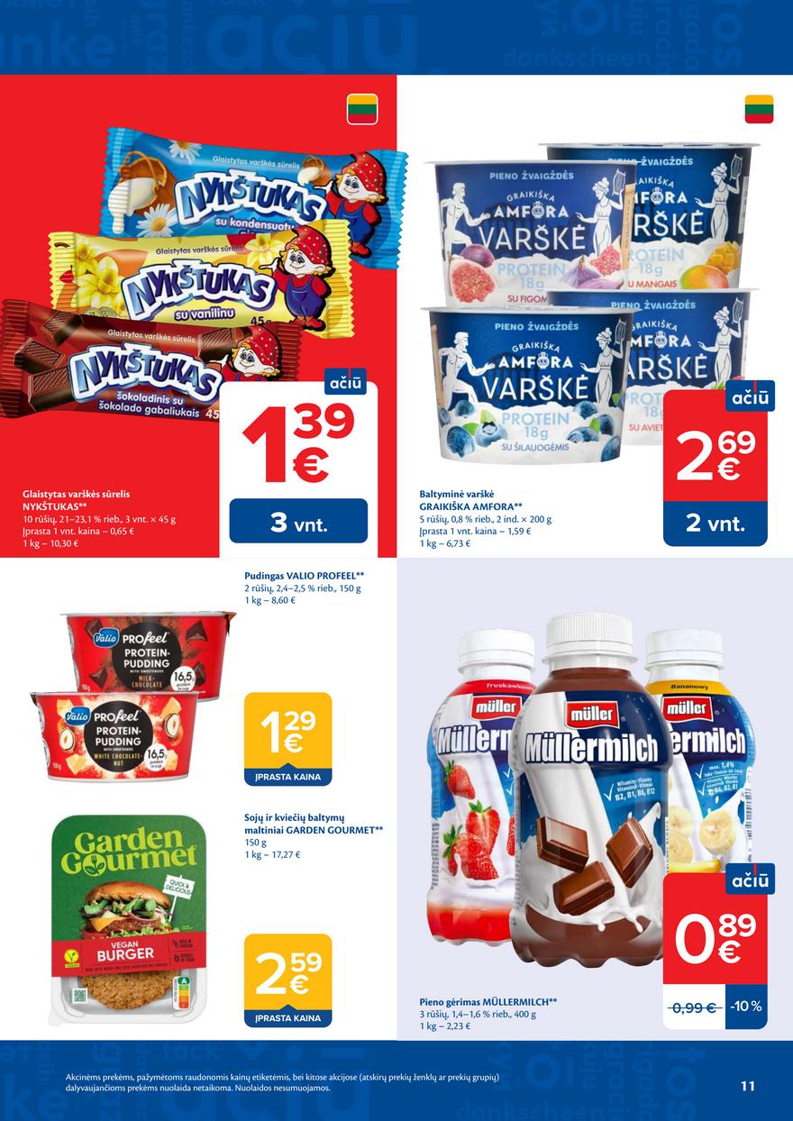 Maxima leidinys akcijos nuo 
  2026-07-21 iki 
  2026-07-27 | Leidinukas.lt puslapis 11