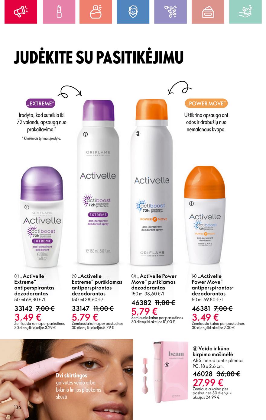 Oriflame katalogas akcijos nuo 
  2025-07-13 iki 
  2025-08-02 | Leidinukas.lt puslapis 136