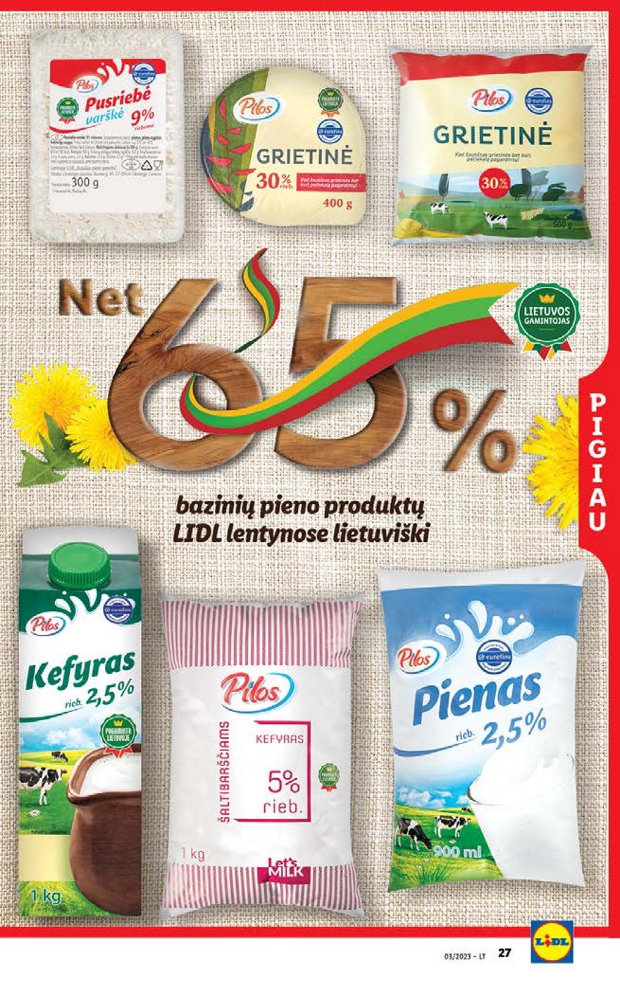 Lidl pasiūlymai akcijos nuo 
  2023-02-20 iki 
  2023-02-26 | Leidinukas.lt puslapis 27