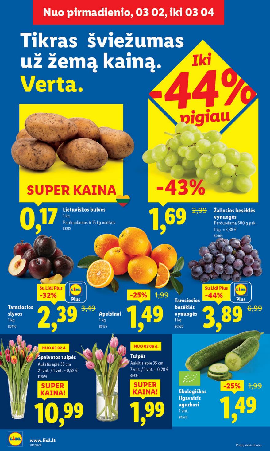 Lidl leidinys akcijos nuo 
  2026-03-02 iki 
  2026-03-08 | Leidinukas.lt puslapis 4