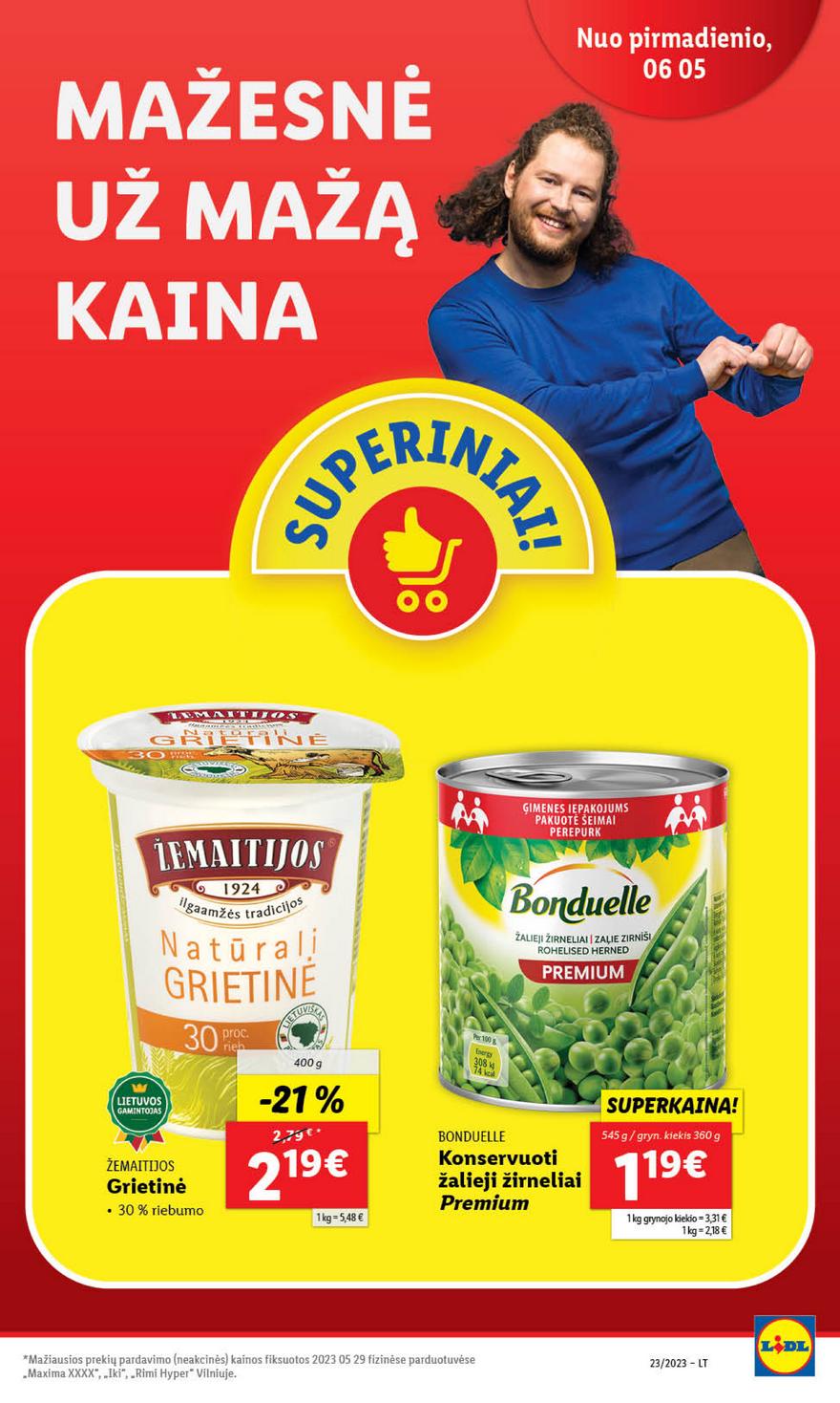 Lidl pasiūlymai akcijos nuo 
  2023-06-05 iki 
  2023-06-11 | Leidinukas.lt puslapis 2
