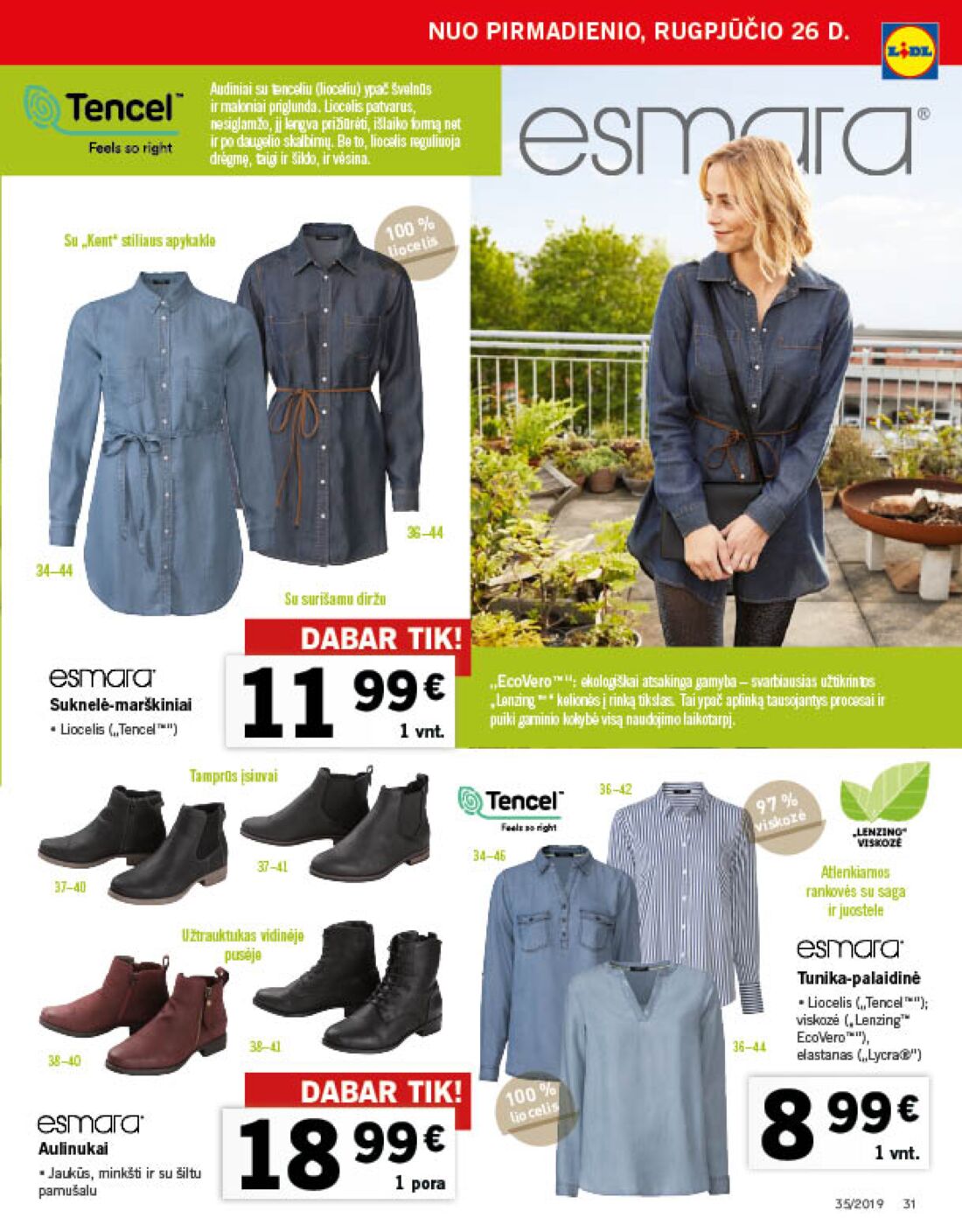 Lidl savaitinis leidinys akcijos nuo 
  2019-08-26 iki 
  2019-09-01 | Leidinukas.lt puslapis 31
