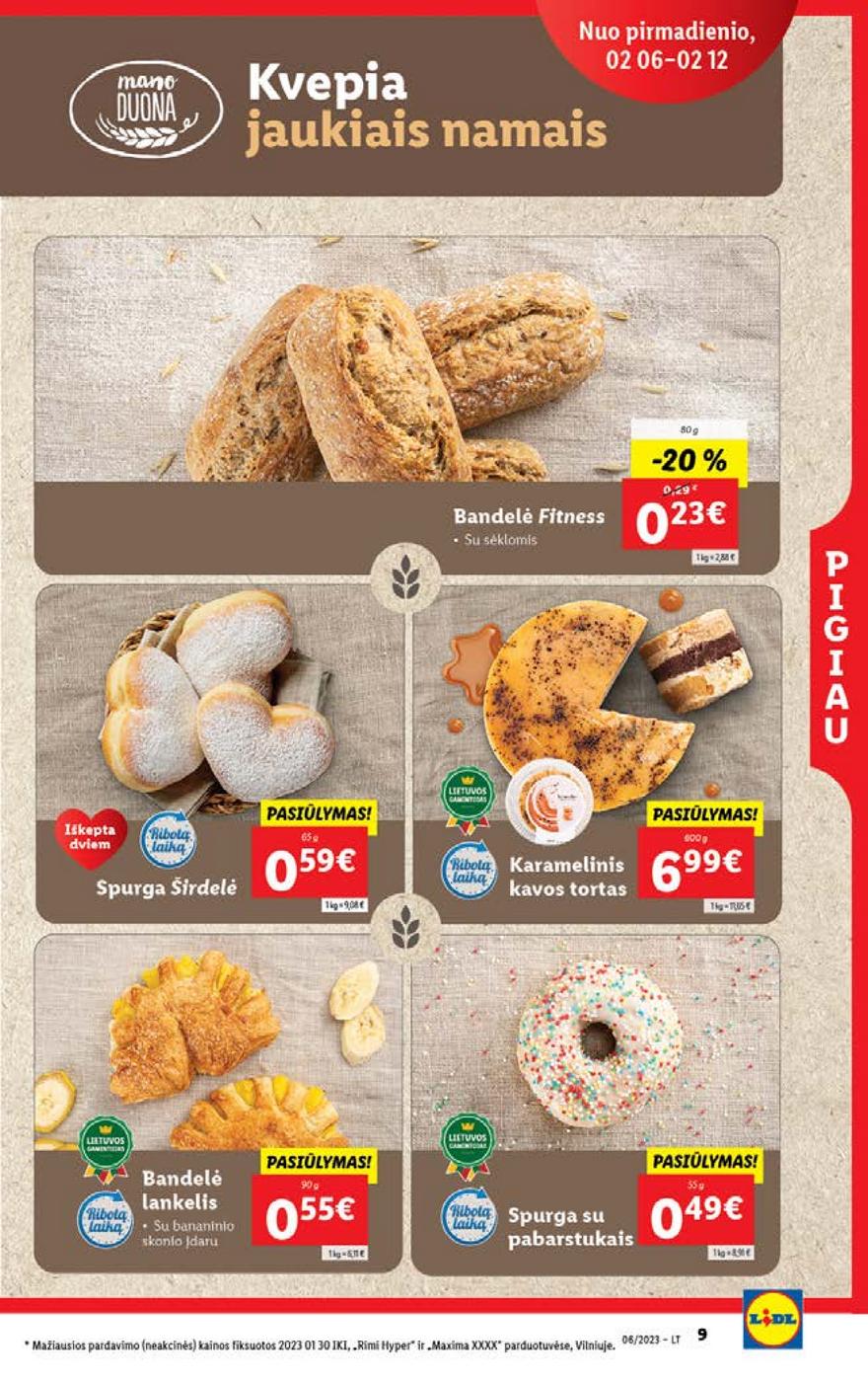Lidl pasiūlymai akcijos nuo 
  2023-02-06 iki 
  2023-02-12 | Leidinukas.lt puslapis 9
