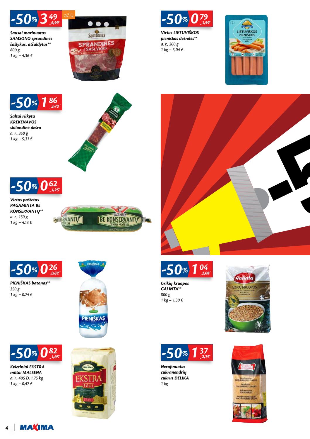 Maxima kaininis leidinys akcijos nuo 
  2019-11-19 iki 
  2019-11-25 | Leidinukas.lt puslapis 4
