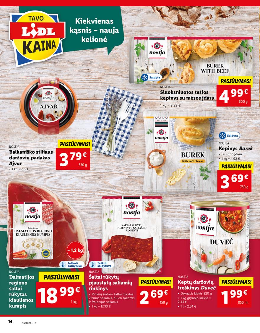 Lidl maisto prekių pasiūlymai akcijos nuo 
  2021-08-30 iki 
  2021-09-05 | Leidinukas.lt puslapis 14
