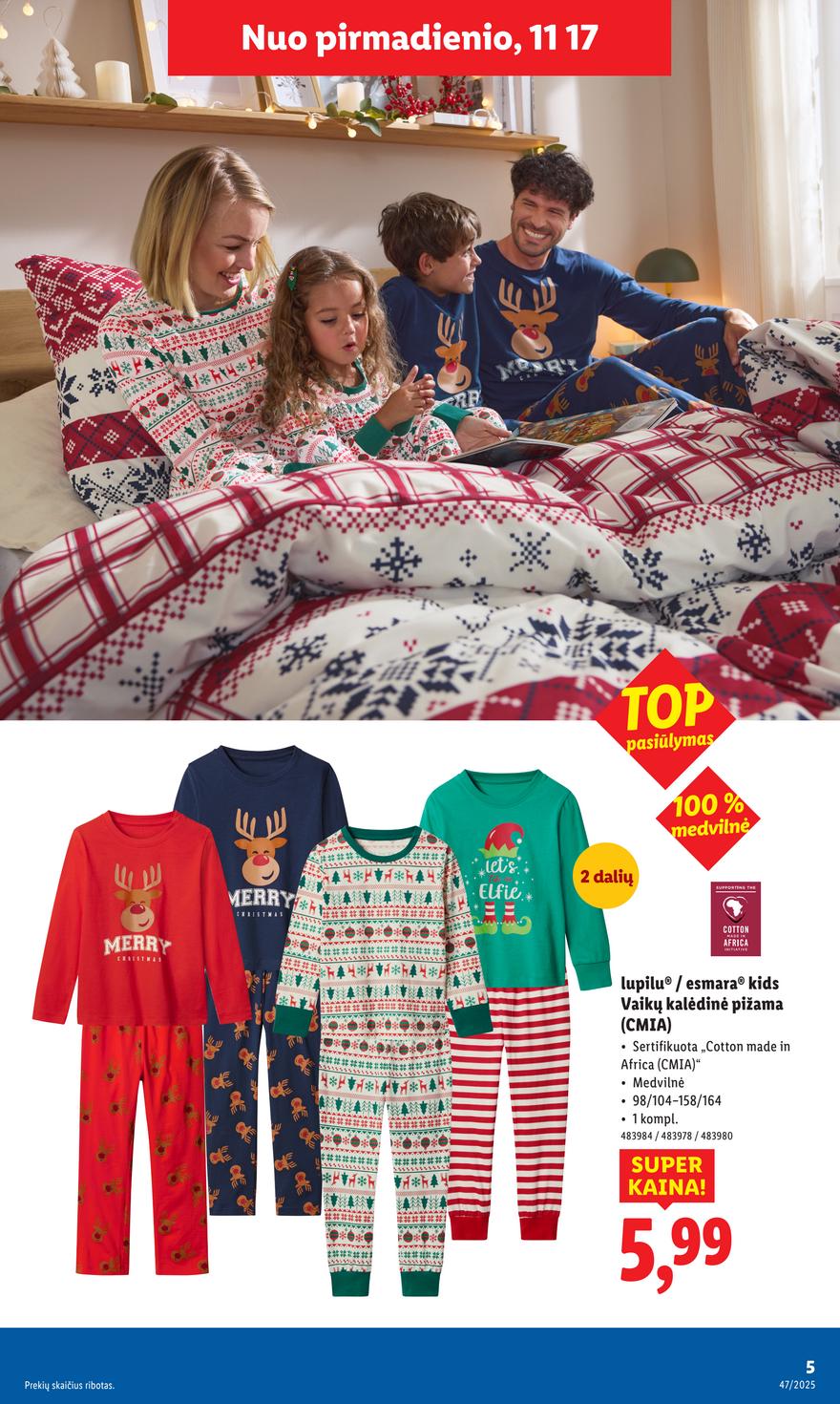 Lidl leidinys naujas akcijos nuo 
  2025-11-17 iki 
  2025-11-23 | Leidinukas.lt puslapis 5