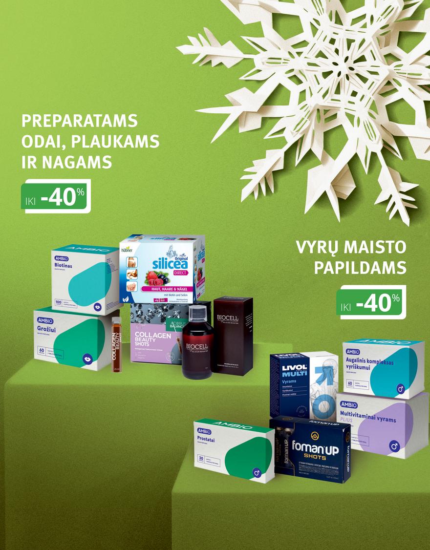 Norfos vaistinės leidinys akcijos nuo 
  2022-12-01 iki 
  2022-12-31 | Leidinukas.lt puslapis 29