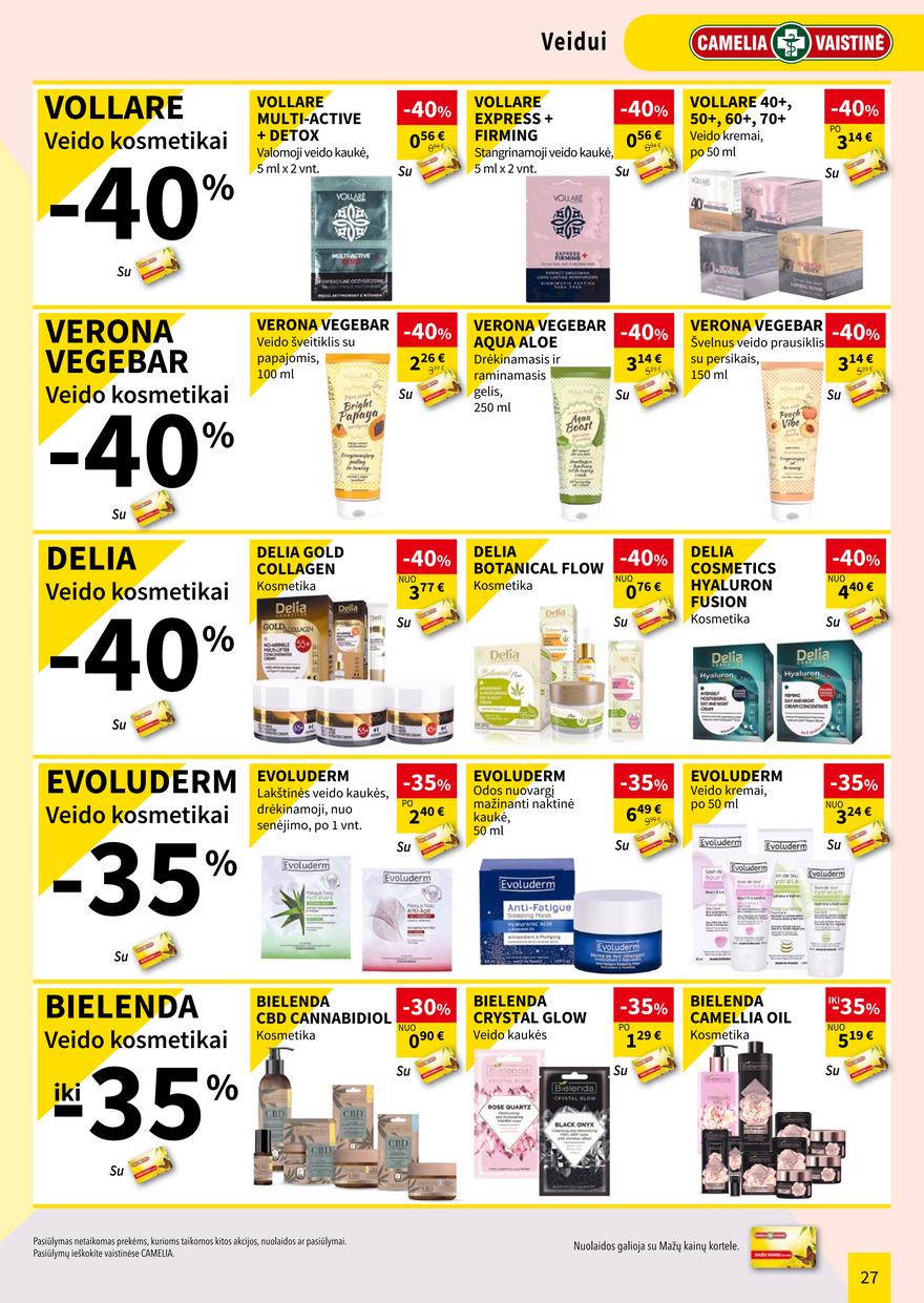 Camelia gegužės leidinys akcijos nuo 
  2023-05-01 iki 
  2023-05-31 | Leidinukas.lt puslapis 27