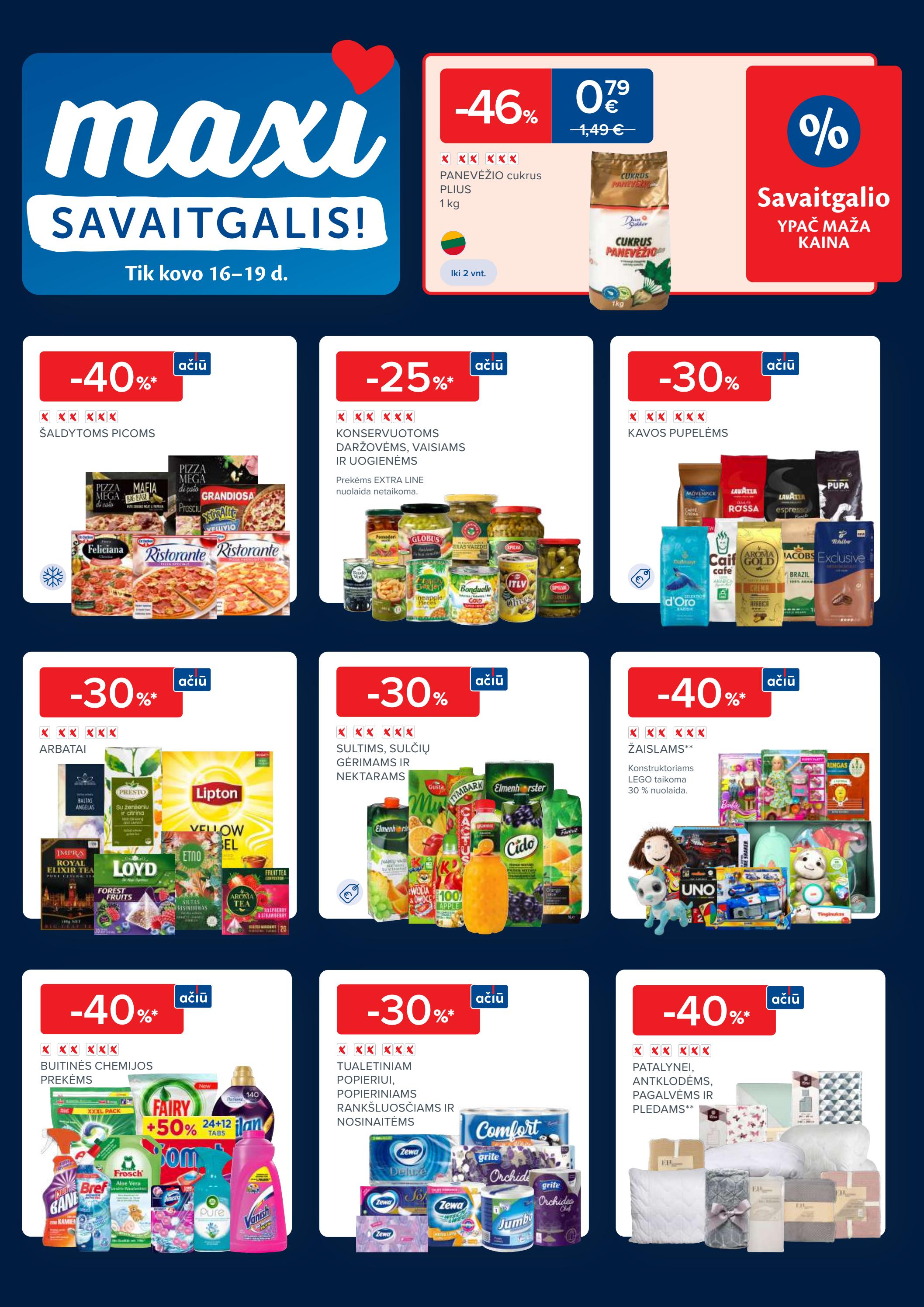 Maxima kaininis leidinys akcijos nuo 
  2023-03-14 iki 
  2023-03-20 | Leidinukas.lt puslapis 36