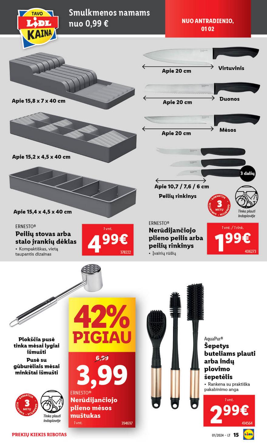 Ldil ne maisto leidinys akcijos nuo 
  2024-01-01 iki 
  2024-01-07 | Leidinukas.lt puslapis 15