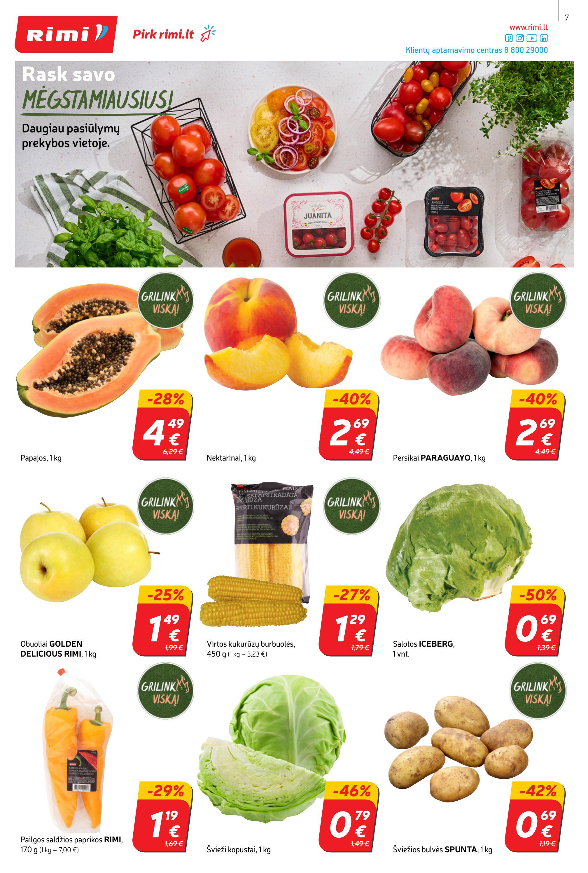 Rimi savaitinis leidinys akcijos nuo 
  2022-06-21 iki 
  2022-06-27 | Leidinukas.lt puslapis 7