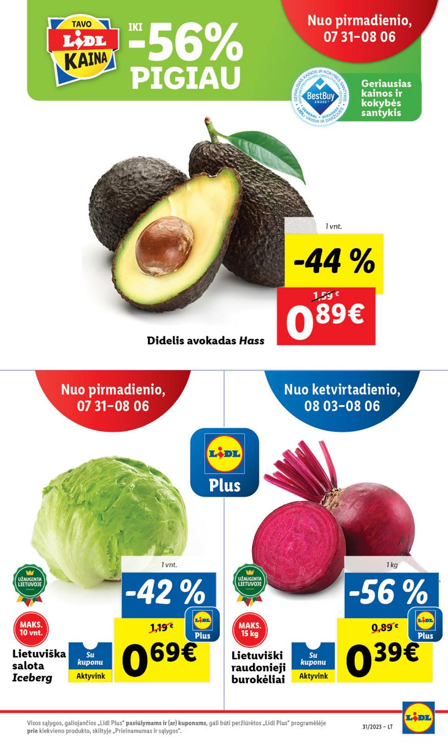 Lidl pasiūlymai akcijos nuo 
  2023-07-31 iki 
  2023-08-06 | Leidinukas.lt puslapis 19