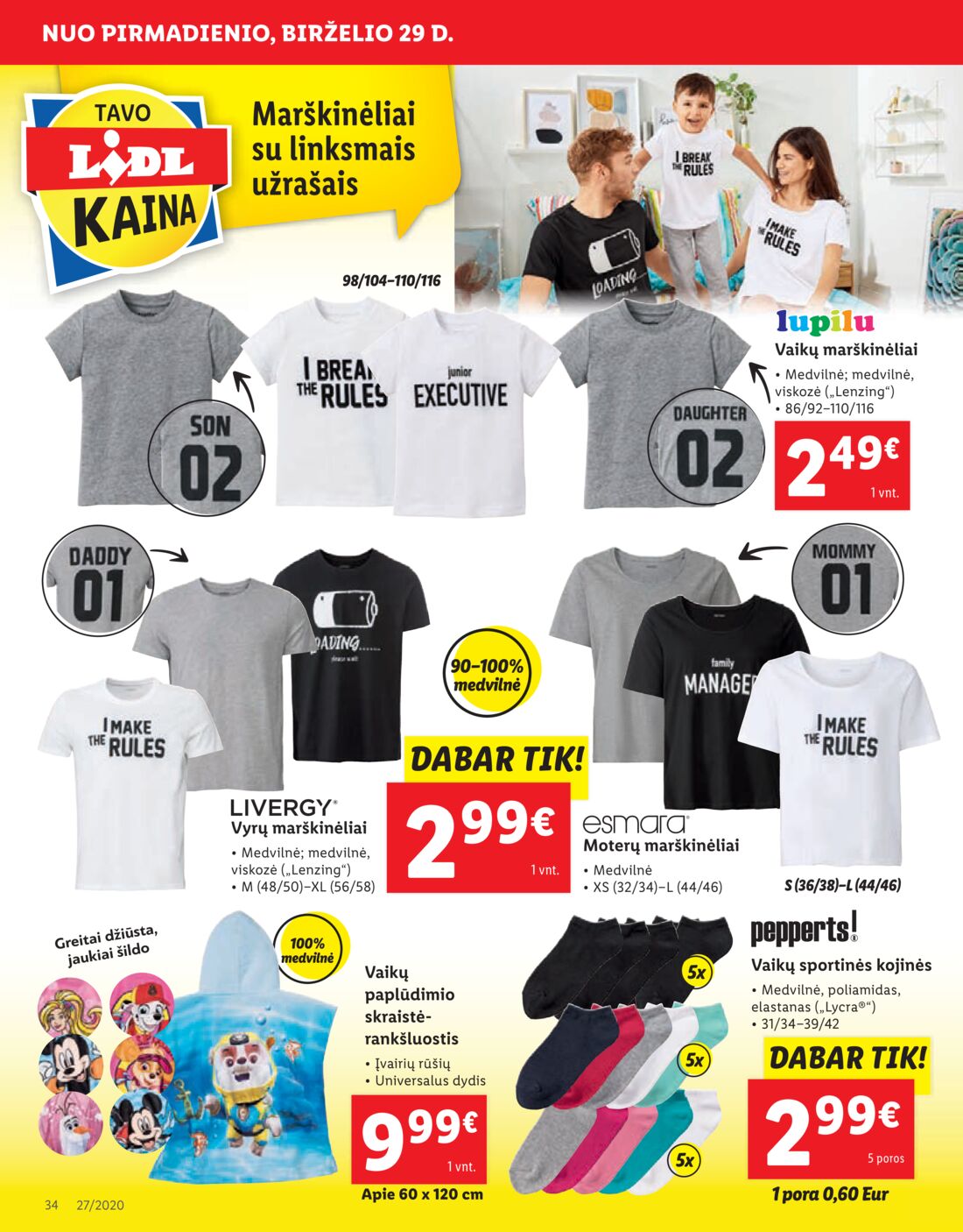 Lidl savaitinis leidinys akcijos nuo 
  2020-06-29 iki 
  2020-07-05 | Leidinukas.lt puslapis 34
