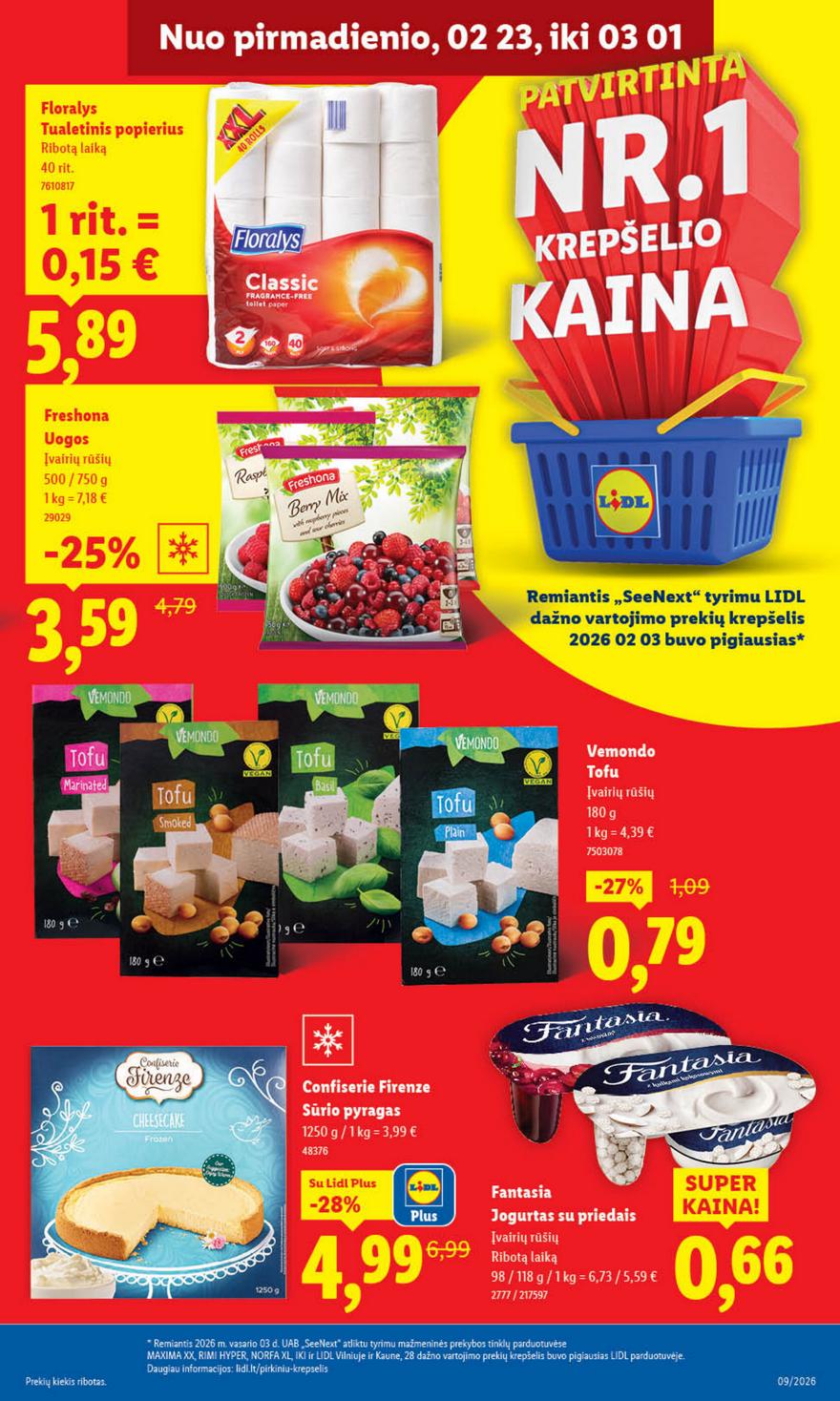 Lidl leidinys akcijos nuo 
  2026-02-23 iki 
  2026-03-01 | Leidinukas.lt puslapis 27