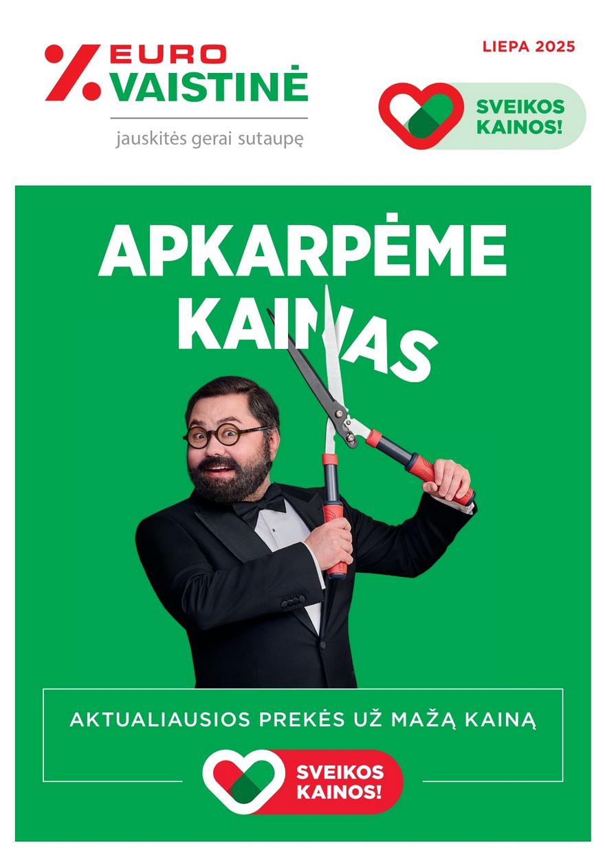 Euro vaistinė katalogas akcijos nuo
2025-07-01 iki
2025-07-31 | Leidinukas.lt puslapis 1