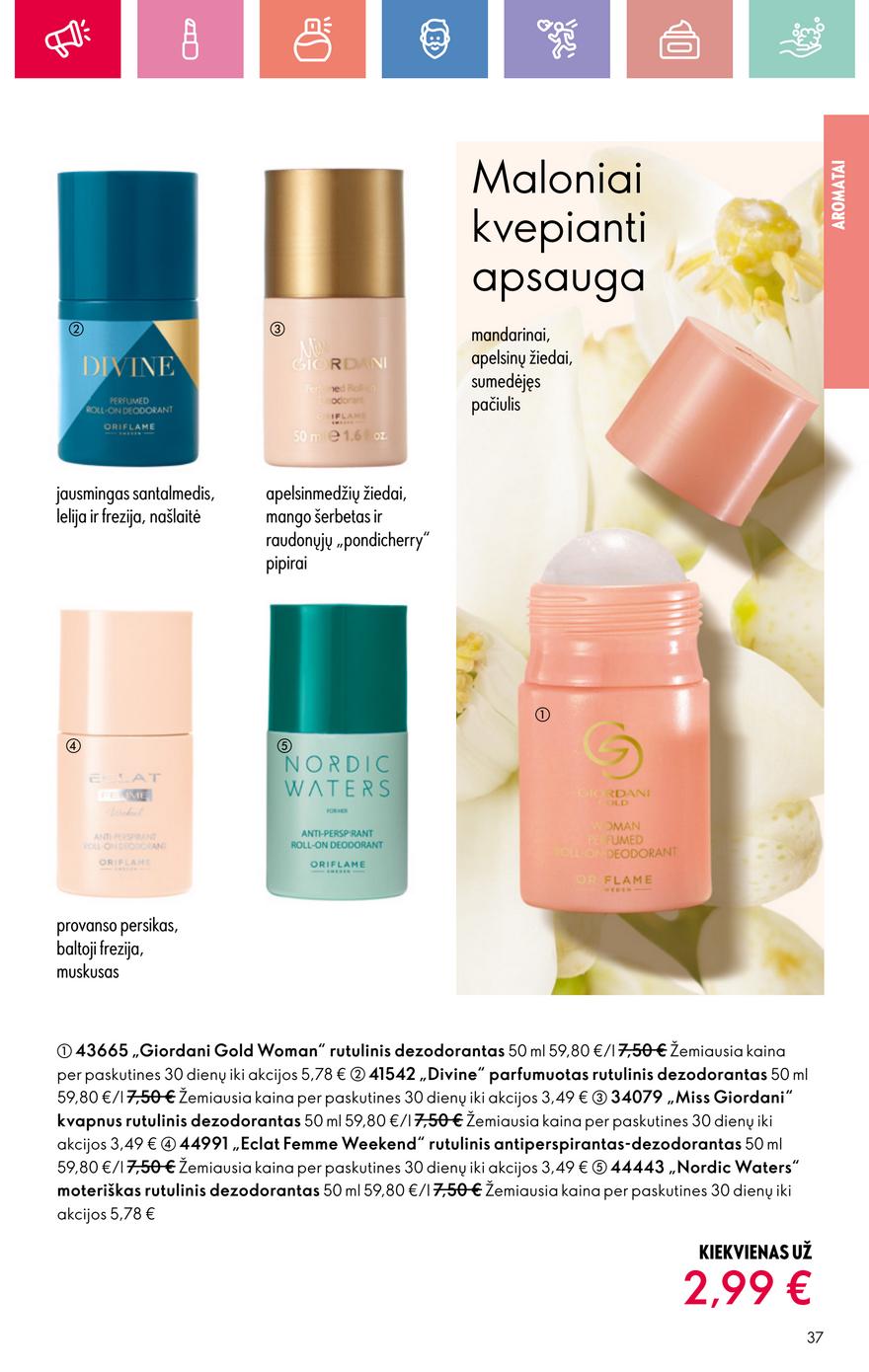 Oriflame katalogas akcijos nuo 
  2025-06-01 iki 
  2025-06-21 | Leidinukas.lt puslapis 37