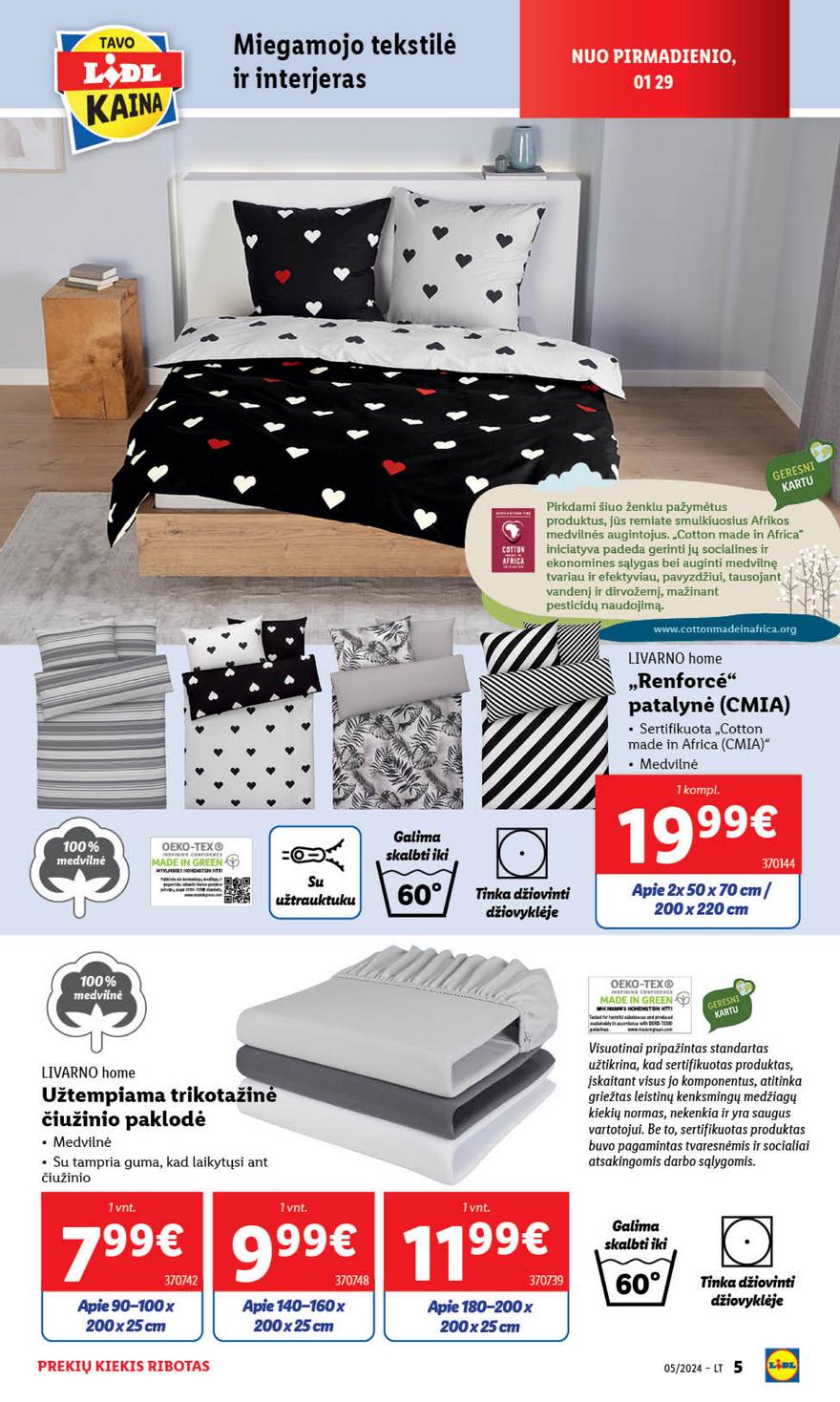 Lidl pasiūlymai akcijos nuo 
  2024-01-29 iki 
  2024-02-04 | Leidinukas.lt puslapis 5