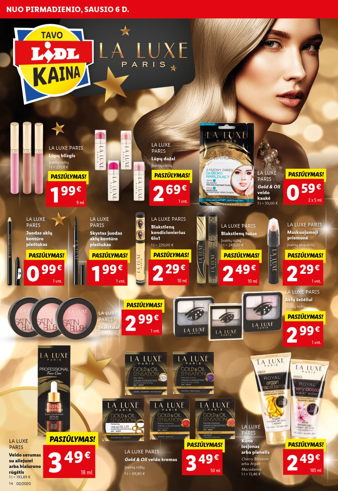 Lidl savaitinis leidinys akcijos nuo 
  2020-01-06 iki 
  2020-01-12 | Leidinukas.lt puslapis 14