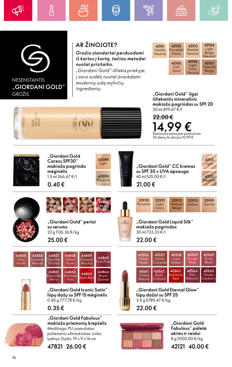Oriflame katalogas akcijos nuo 
  2025-04-20 iki 
  2025-05-10 | Leidinukas.lt puslapis 16