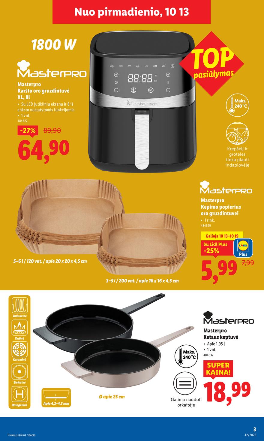 Lidl leidinys akcijos nuo 
  2025-10-13 iki 
  2025-10-19 | Leidinukas.lt puslapis 3