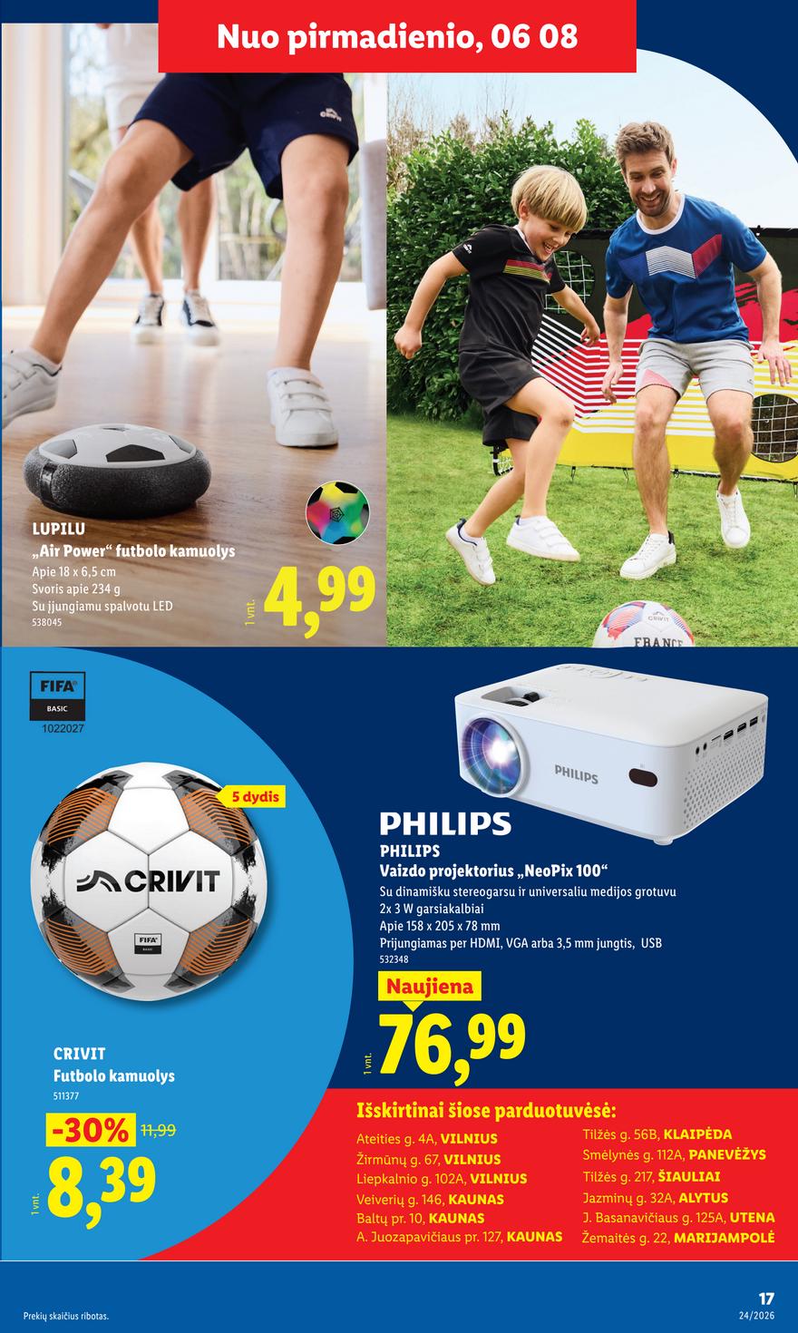 Lidl leidinys naujas akcijos nuo 
  2026-06-08 iki 
  2026-06-14 | Leidinukas.lt puslapis 17