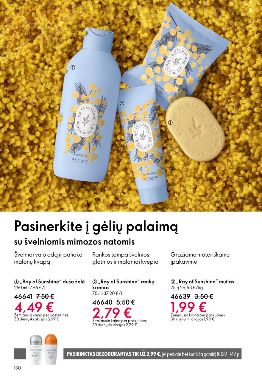 Oriflame katalogas akcijos nuo 
  2026-03-11 iki 
  2026-03-31 | Leidinukas.lt puslapis 130