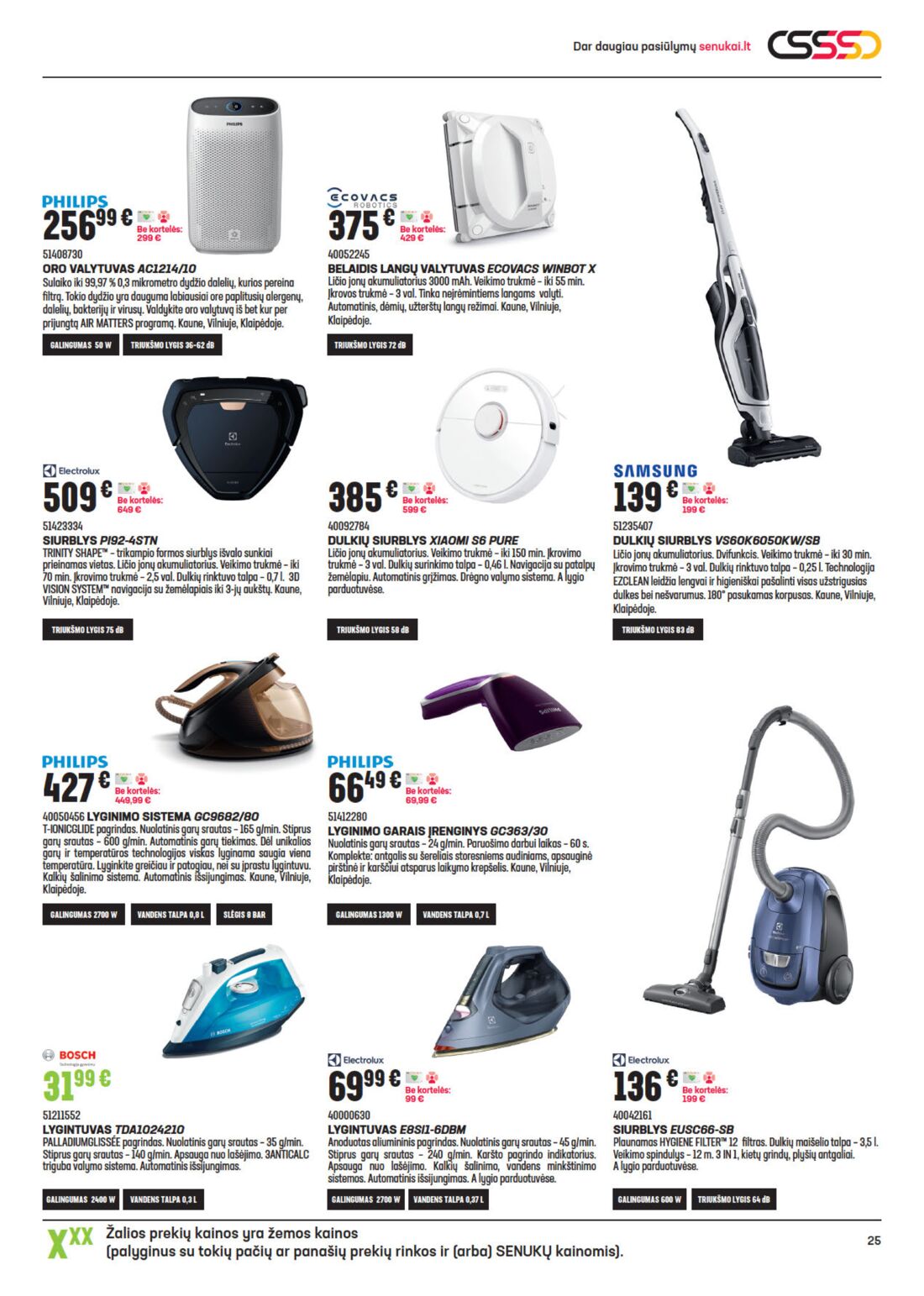 Senukai reklaminis leidinys akcijos nuo 
  2020-11-18 iki 
  2021-01-04 | Leidinukas.lt puslapis 25