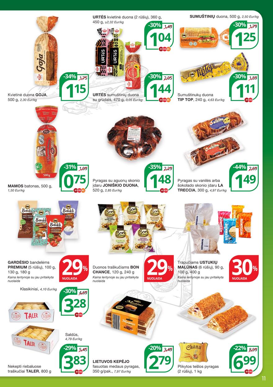 Norfos kaininis leidinys akcijos nuo 
  2023-03-09 iki 
  2023-03-22 | Leidinukas.lt puslapis 11