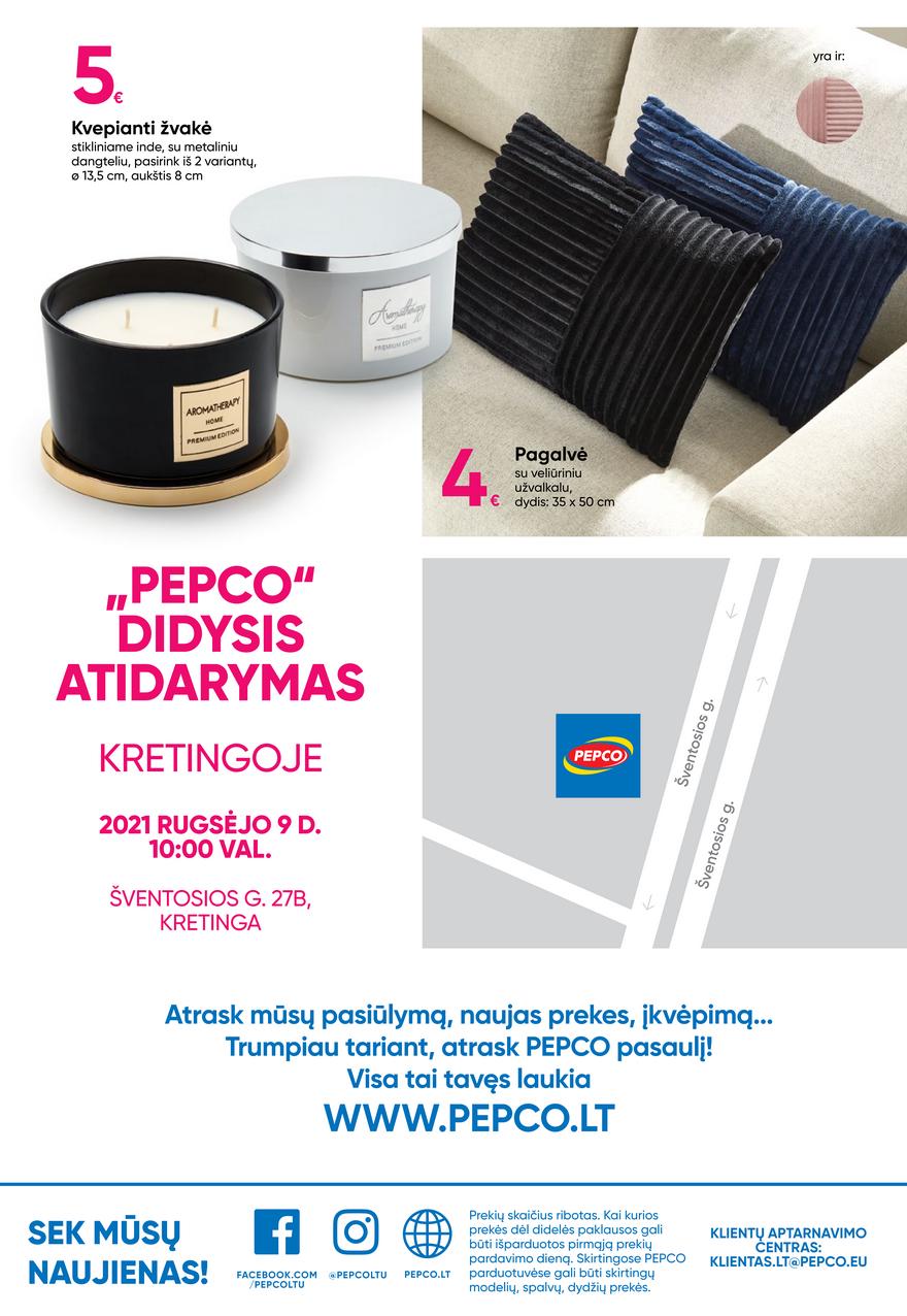 Pepco leidinys akcijos nuo 
  2021-09-09 iki 
  2021-09-15 | Leidinukas.lt puslapis 8