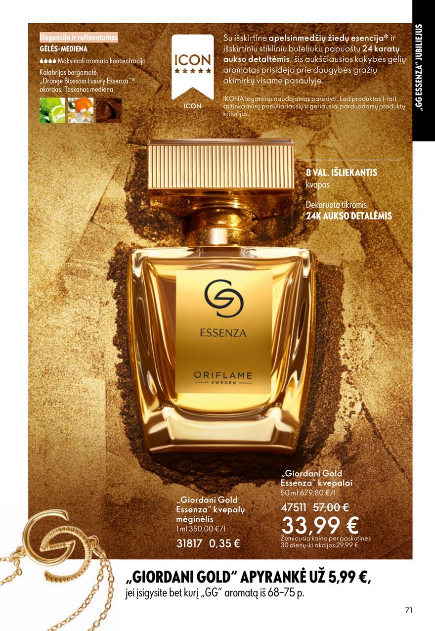Oriflame katalogas akcijos nuo 
  2025-09-14 iki 
  2025-10-07 | Leidinukas.lt puslapis 71