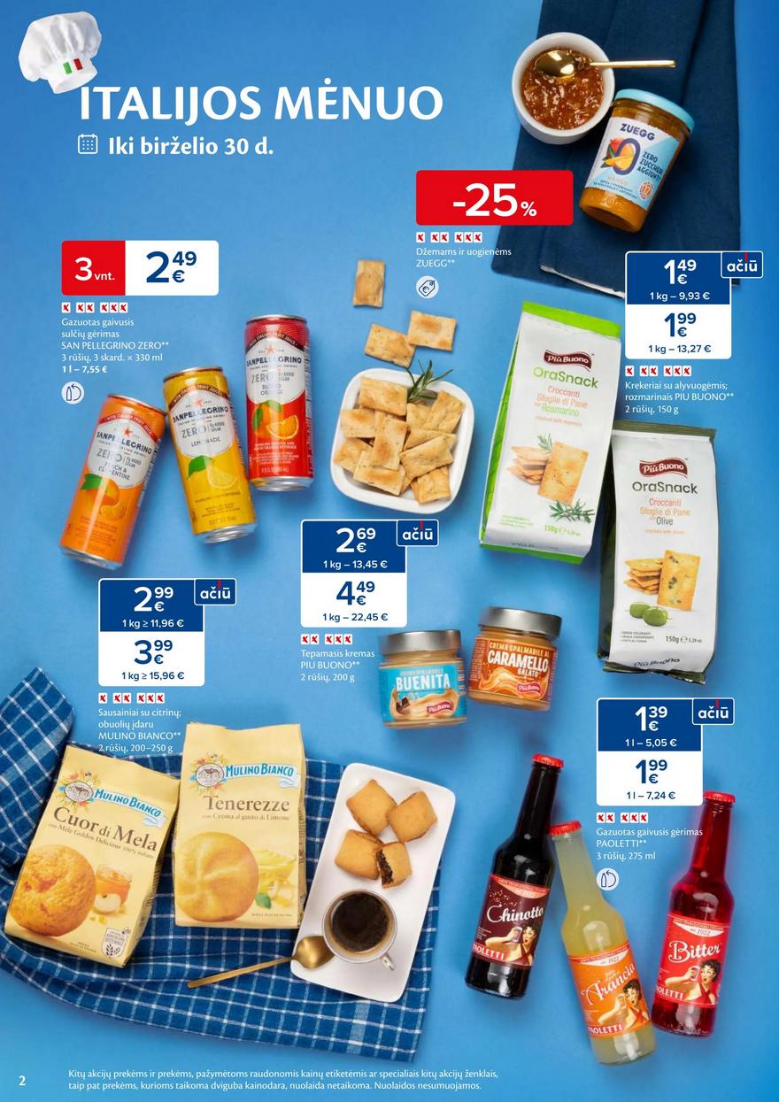 Maxima savaitinis leidinys akcijos nuo
2025-06-24 iki
2025-06-30 | Leidinukas.lt puslapis 2