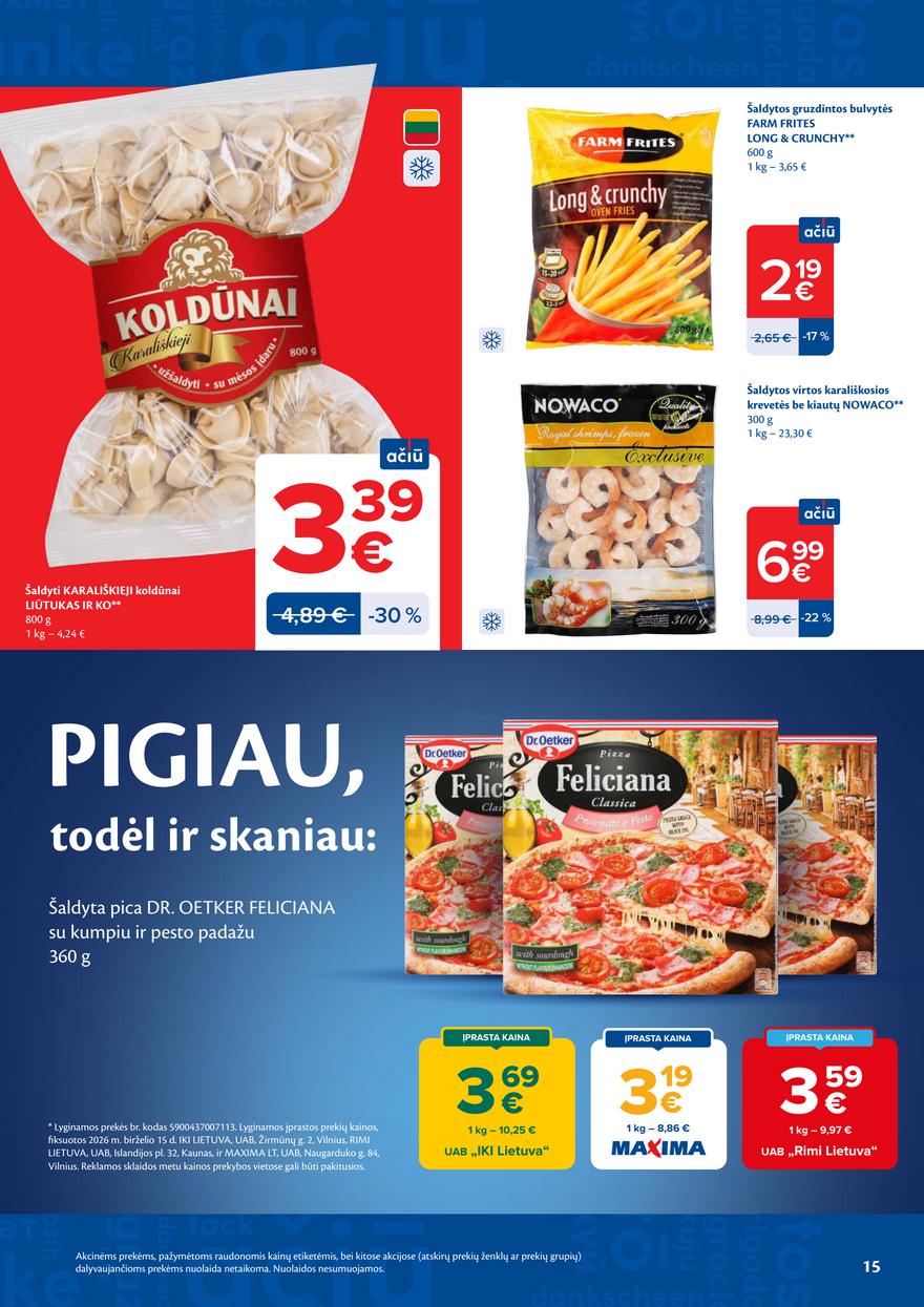 Maxima leidinys akcijos nuo 
  2026-06-23 iki 
  2026-06-29 | Leidinukas.lt puslapis 15