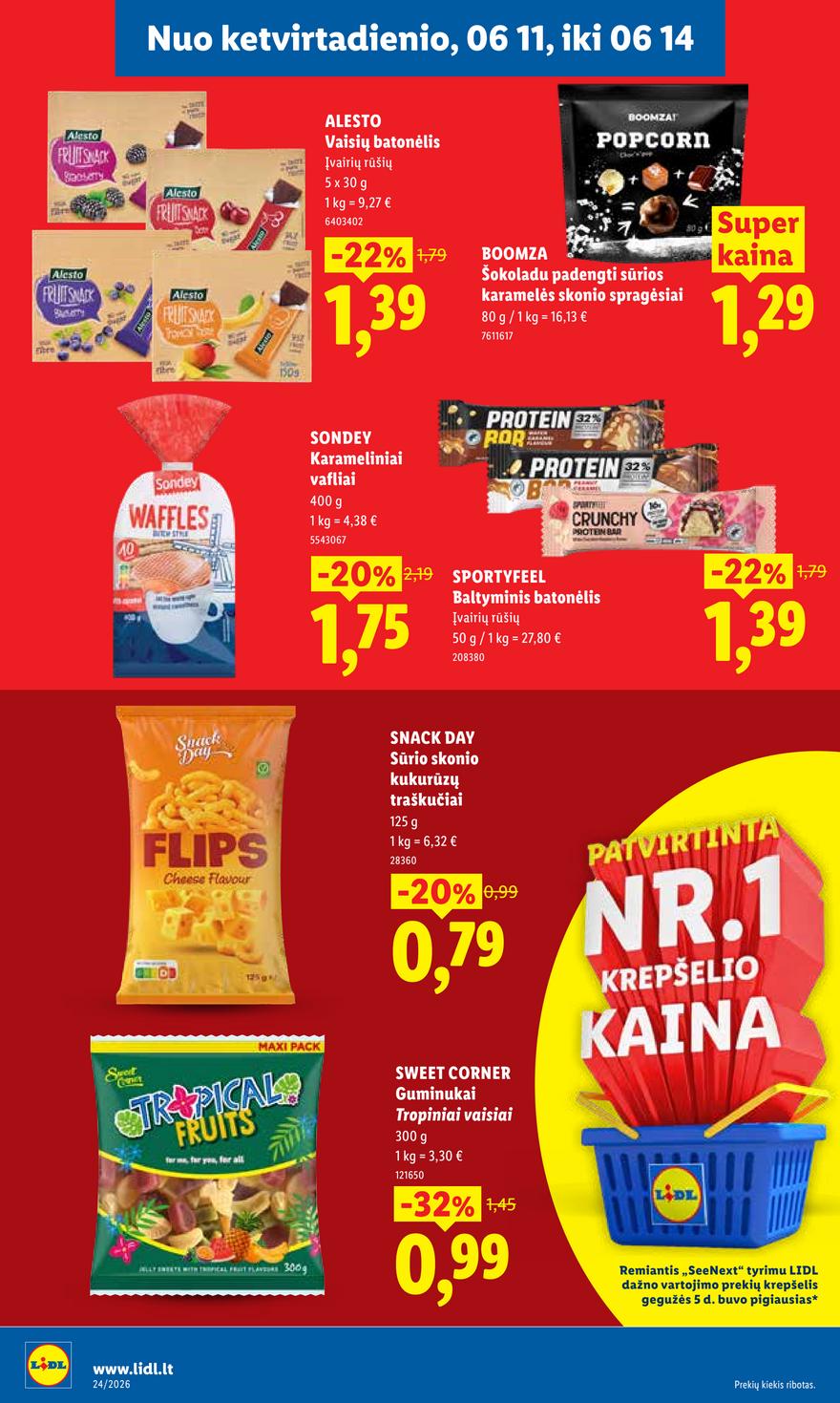 Lidl leidinys akcijos nuo 
  2026-06-08 iki 
  2026-06-14 | Leidinukas.lt puslapis 32