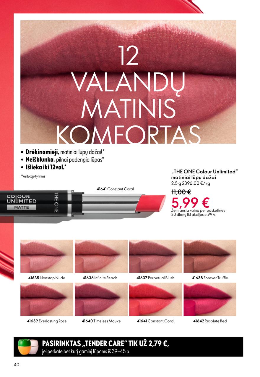 Oriflame katalogas akcijos nuo 
  2026-02-18 iki 
  2026-03-10 | Leidinukas.lt puslapis 40