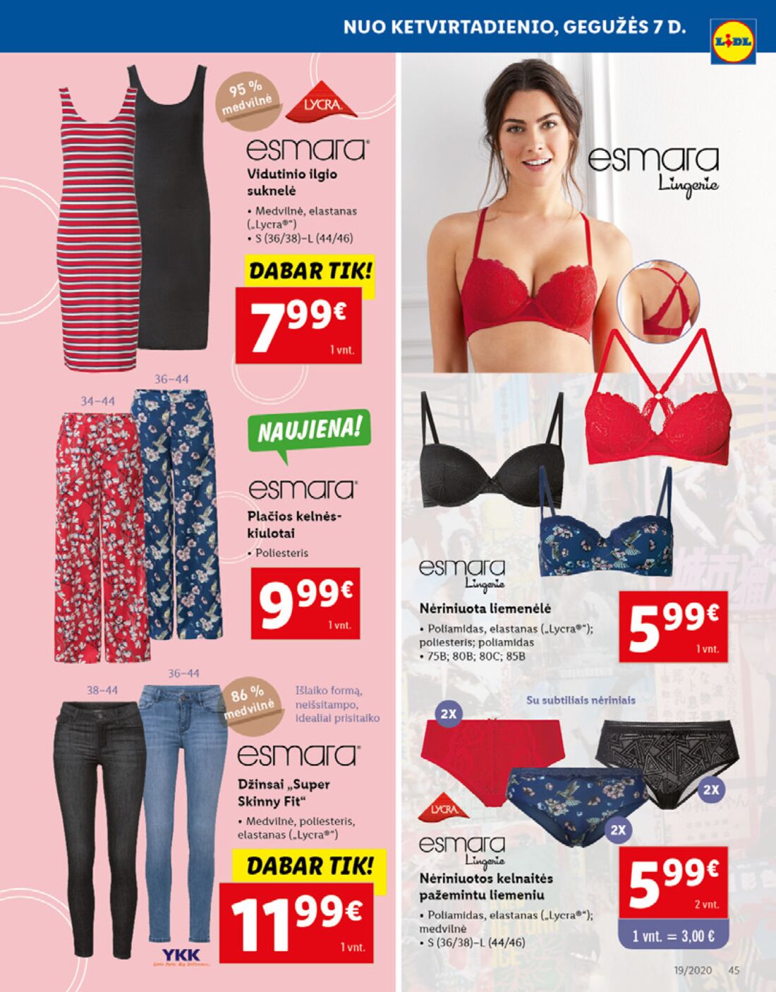 Lidl savaitinis leidinys akcijos nuo 
  2020-05-04 iki 
  2020-05-10 | Leidinukas.lt puslapis 45