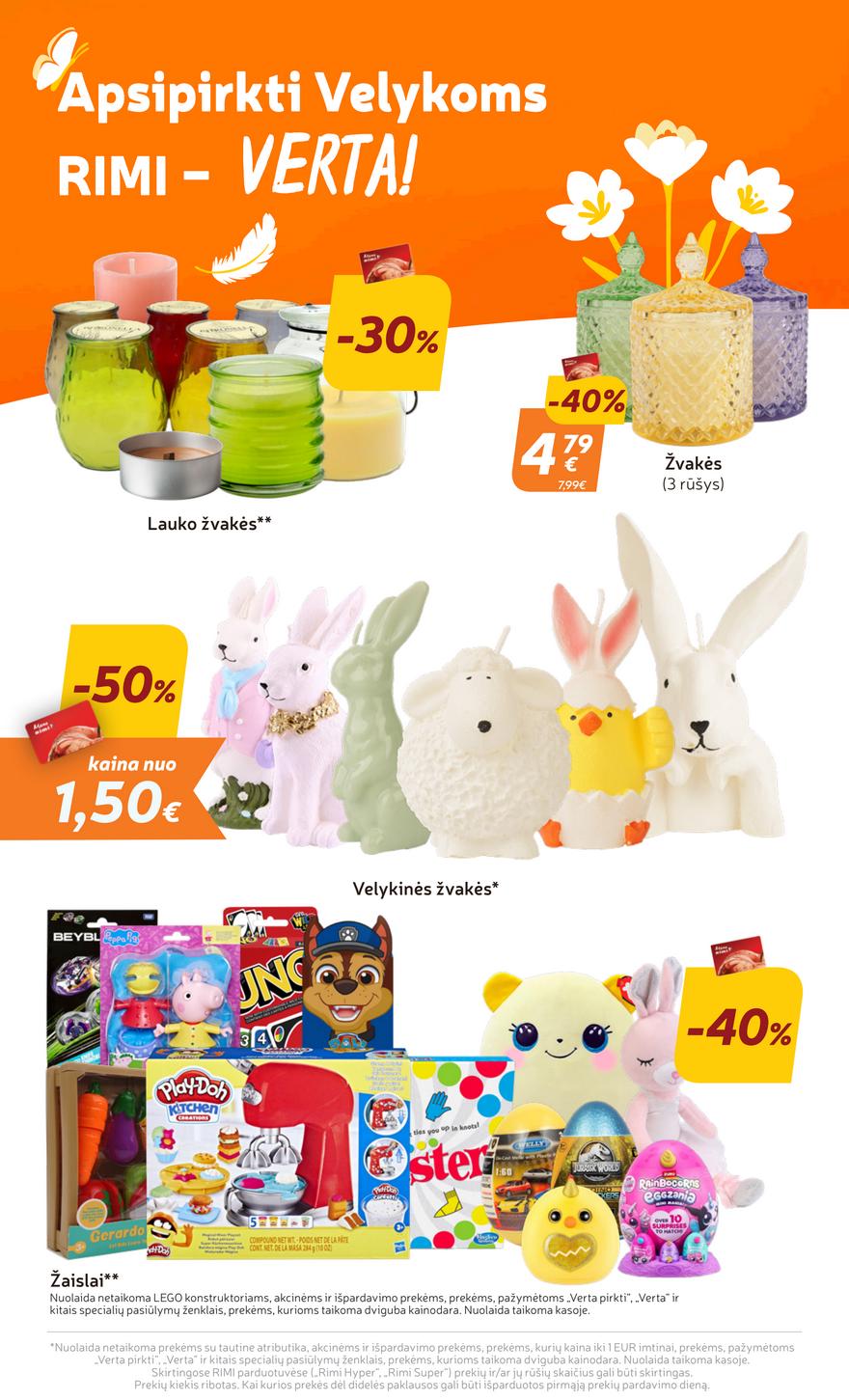 Rimi savaitinis leidinys 16 akcijos nuo 
  2025-04-15 iki 
  2025-04-21 | Leidinukas.lt puslapis 2