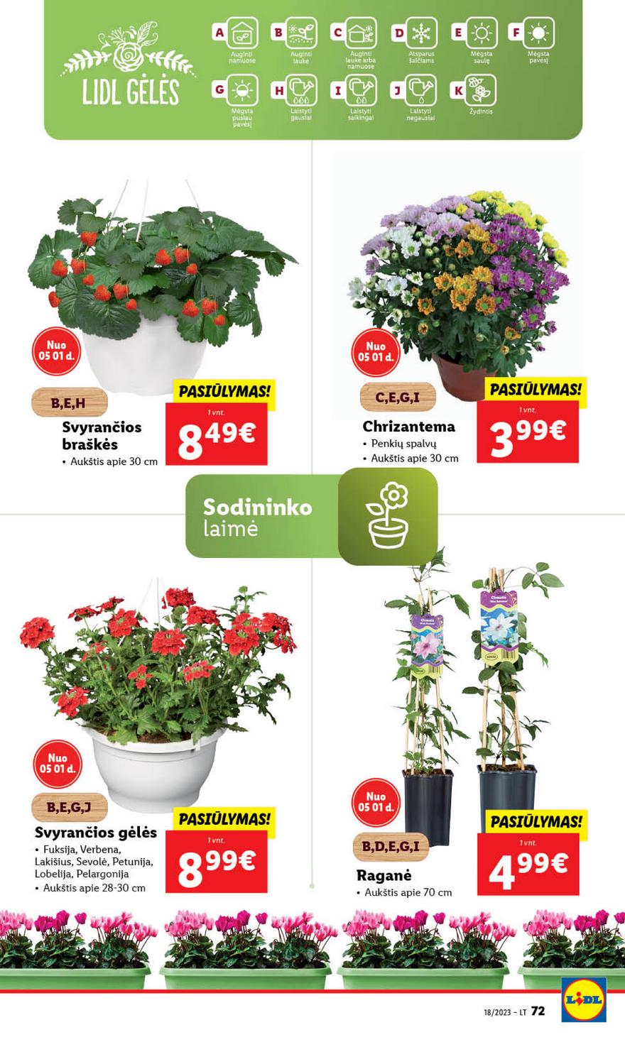 Lidl pasiūlymai akcijos nuo 
  2023-05-01 iki 
  2023-05-07 | Leidinukas.lt puslapis 72