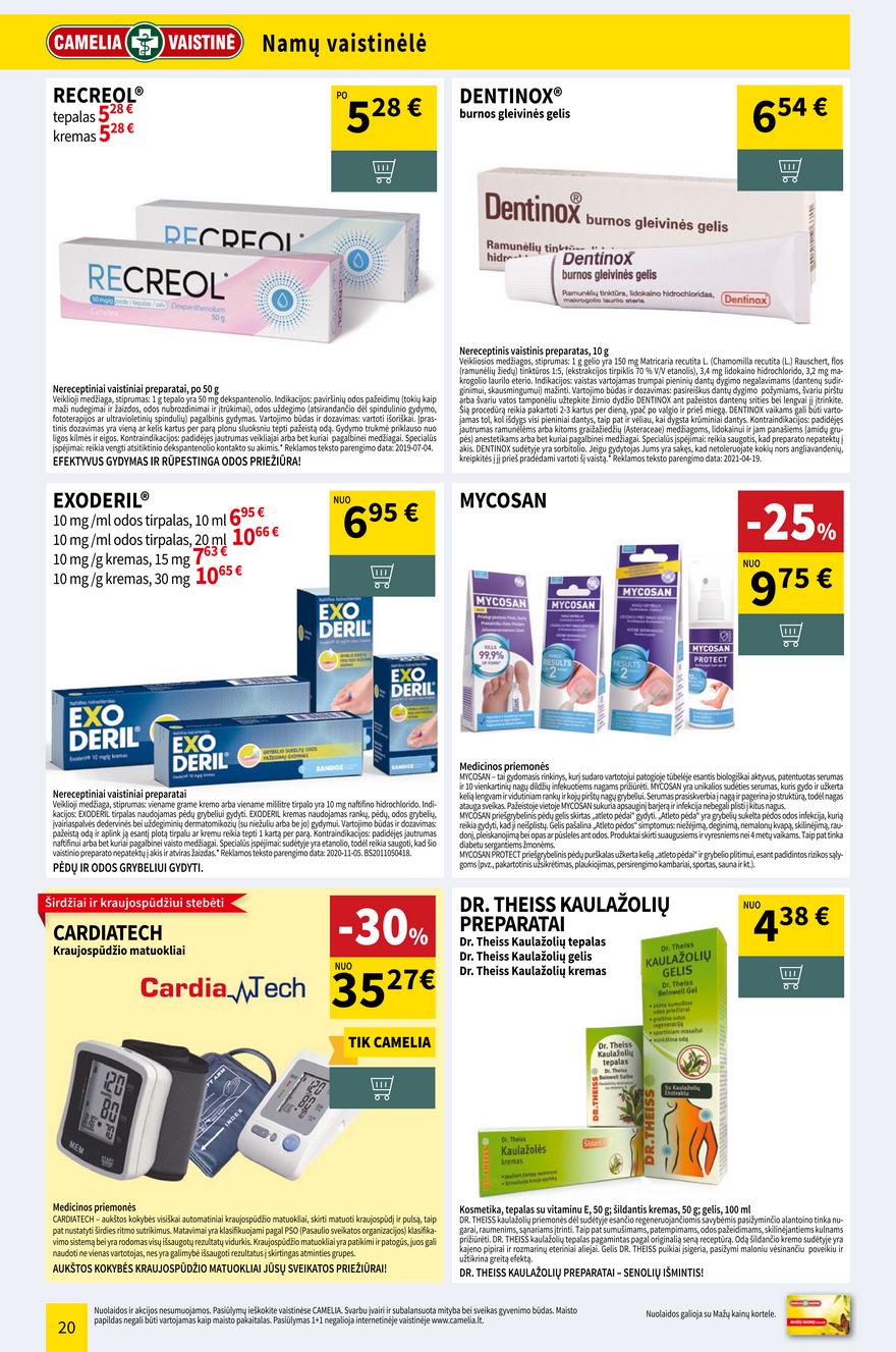 Camelia birželio leidinys akcijos nuo 
  2021-06-01 iki 
  2021-06-30 | Leidinukas.lt puslapis 20