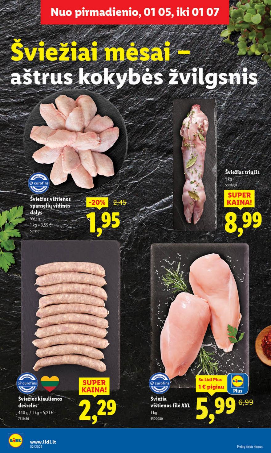 Lidl leidinys akcijos nuo 
  2026-01-05 iki 
  2026-01-11 | Leidinukas.lt puslapis 8