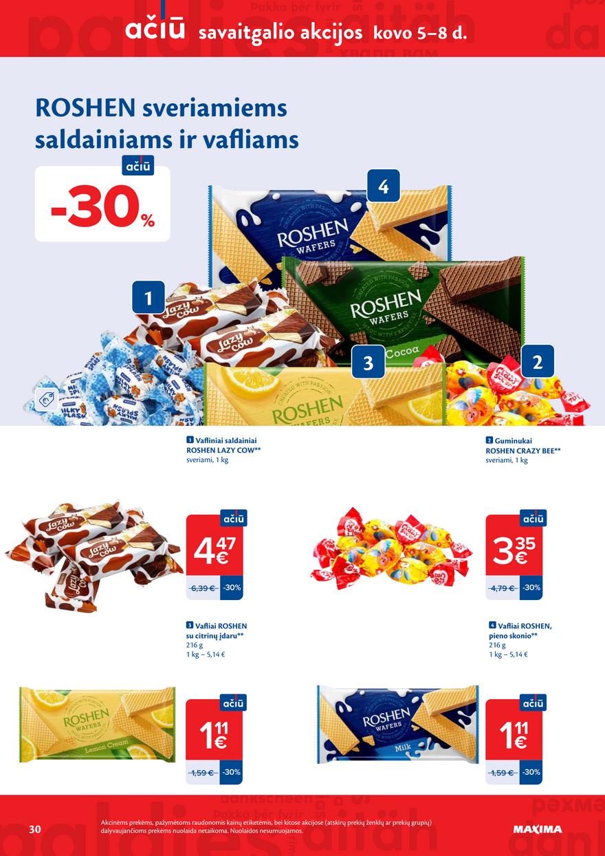 Maxima leidinys akcijos nuo 
  2026-03-03 iki 
  2026-03-09 | Leidinukas.lt puslapis 30