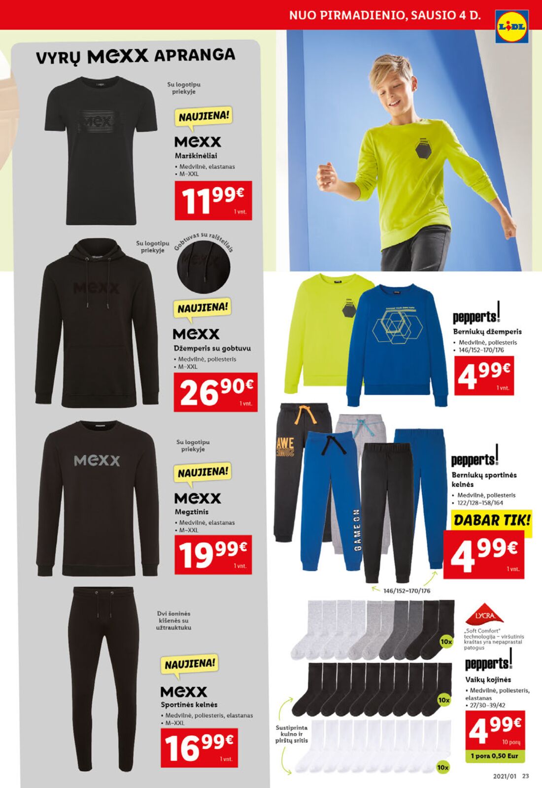 Lidl savaitinis leidinys akcijos nuo 
  2021-01-04 iki 
  2021-01-10 | Leidinukas.lt puslapis 23