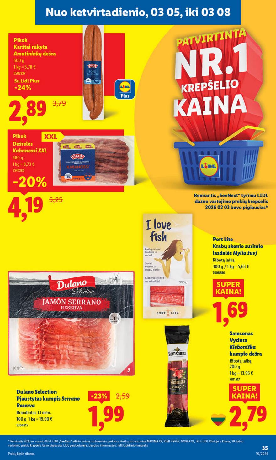 Lidl leidinys akcijos nuo 
  2026-03-02 iki 
  2026-03-08 | Leidinukas.lt puslapis 39