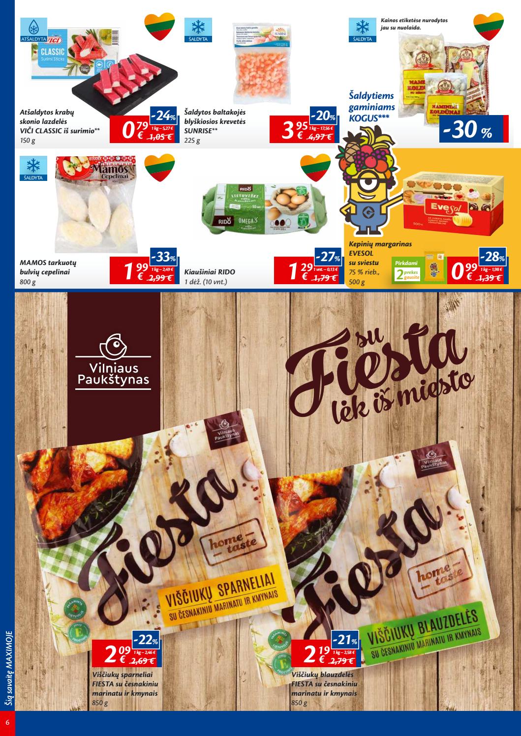 Maxima kaininis leidinys akcijos nuo 
  2019-09-10 iki 
  2019-09-16 | Leidinukas.lt puslapis 6