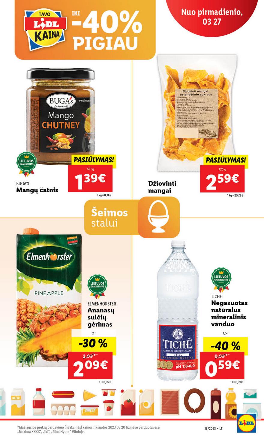 Lidl pasiūlymai akcijos nuo 
  2023-03-27 iki 
  2023-04-02 | Leidinukas.lt puslapis 54