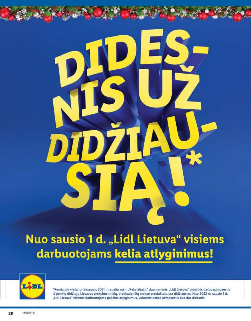 Ldil ne maisto leidinys akcijos nuo 
  2021-12-06 iki 
  2021-12-12 | Leidinukas.lt puslapis 28