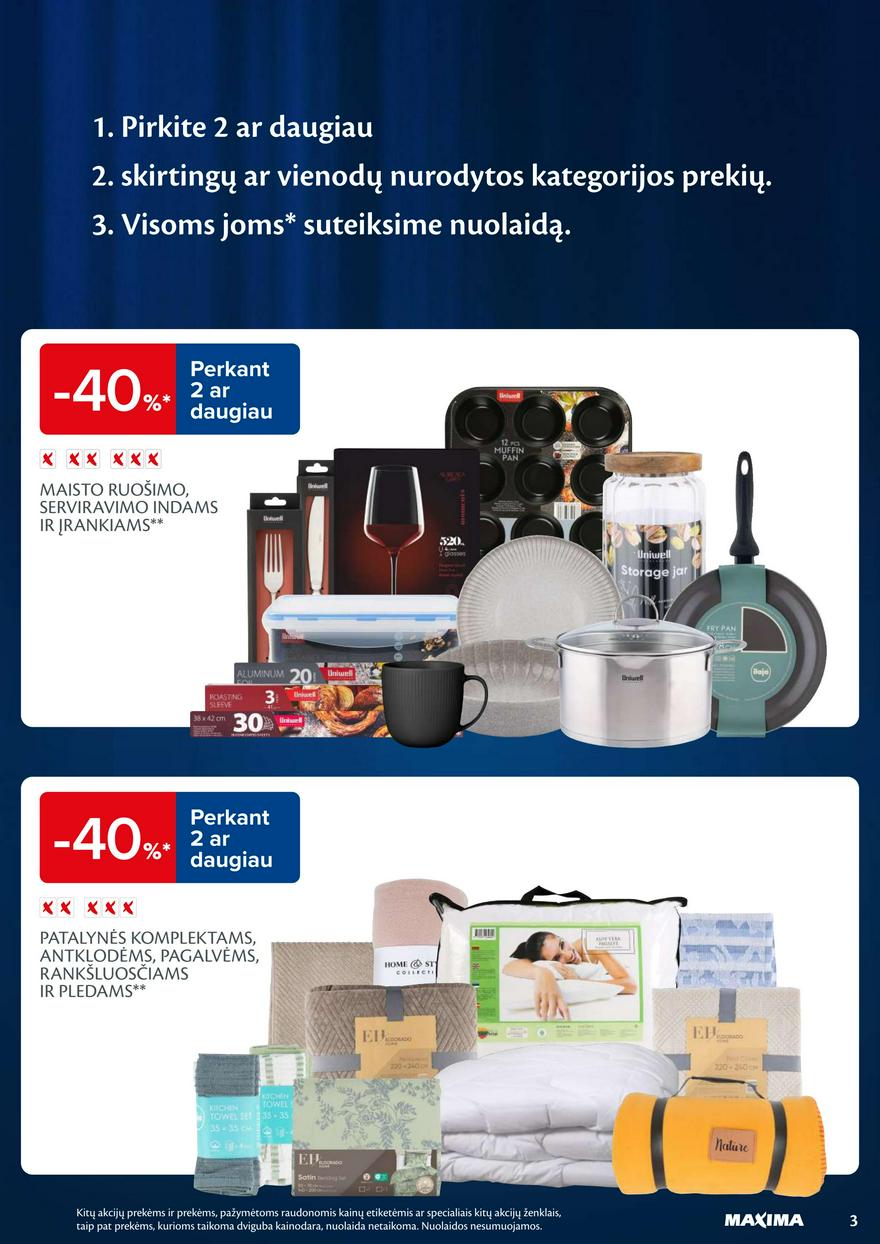 Maxima savaitinis leidinys 12 akcijos nuo
2025-03-18 iki
2025-03-24 | Leidinukas.lt puslapis 3