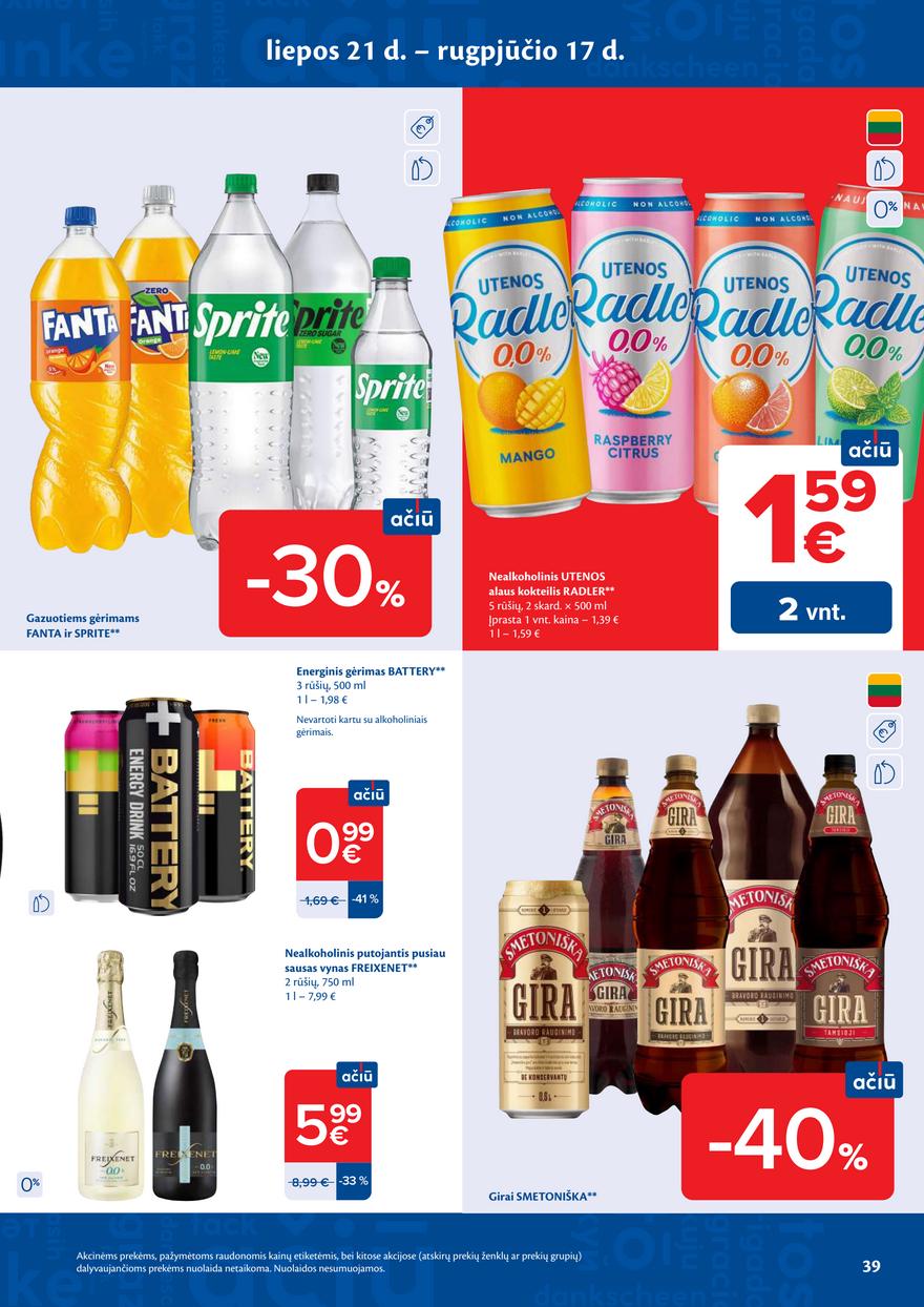 Maxima leidinys akcijos nuo 
  2026-07-21 iki 
  2026-07-27 | Leidinukas.lt puslapis 39