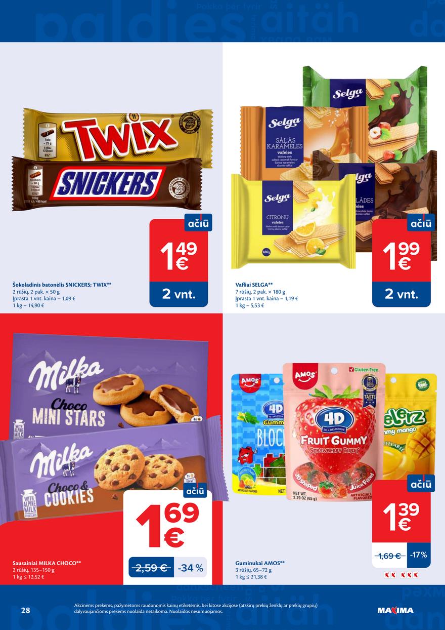 Maxima leidinys akcijos nuo 
  2026-05-19 iki 
  2026-05-25 | Leidinukas.lt puslapis 28