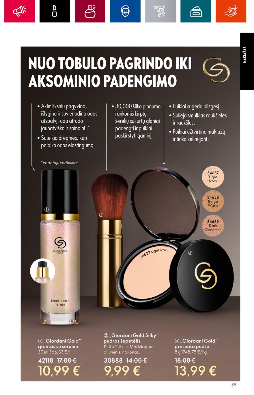 Oriflame katalogas akcijos nuo 
  2023-06-28 iki 
  2023-07-18 | Leidinukas.lt puslapis 55