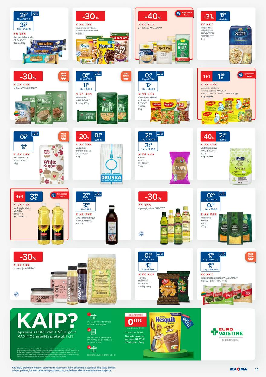 Maxima savaitinis leidinys 49 akcijos nuo
2024-12-03 iki
2024-12-09 | Leidinukas.lt puslapis 17